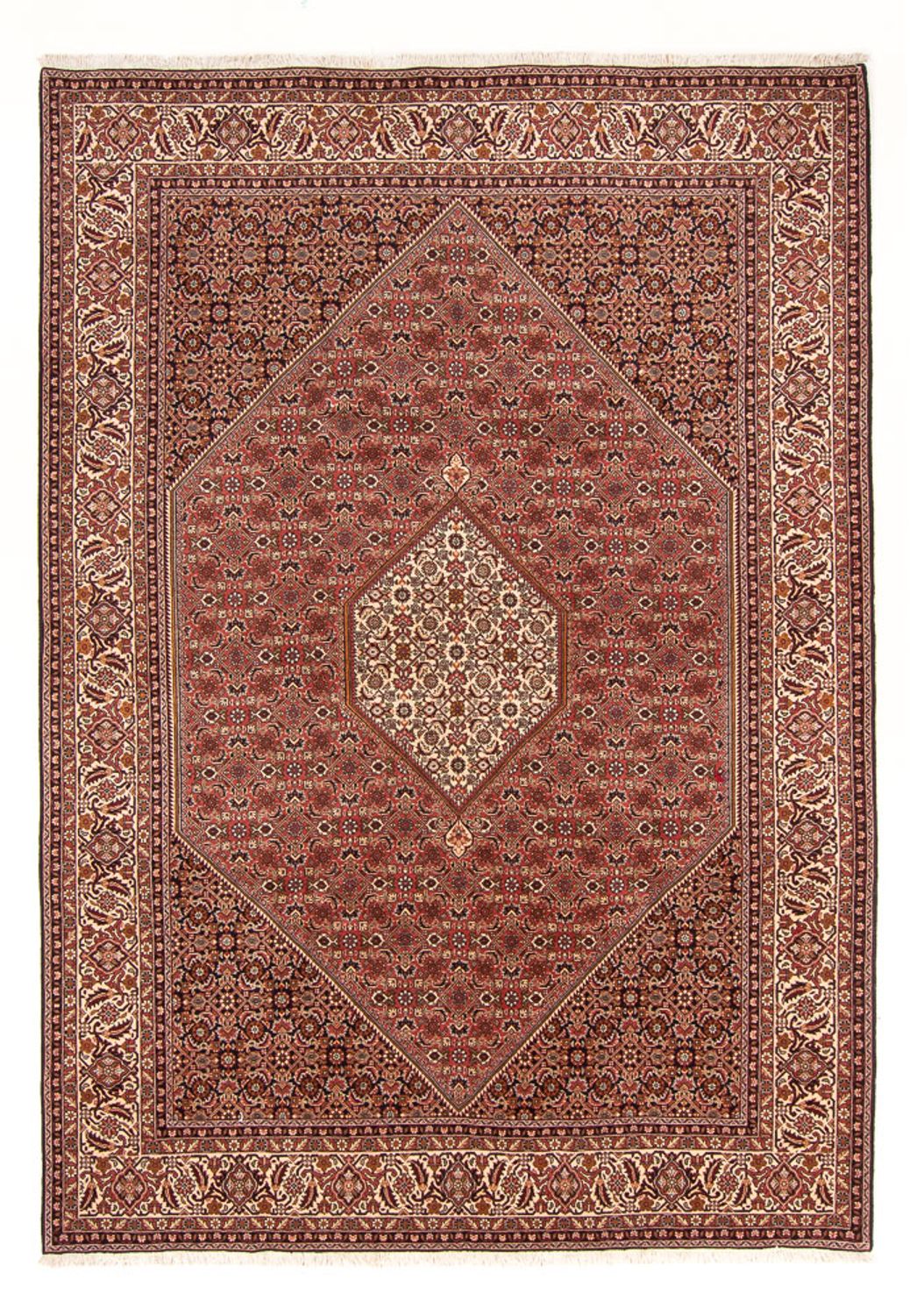 Alfombra persa - Bidjar - 292 x 200 cm - rojo