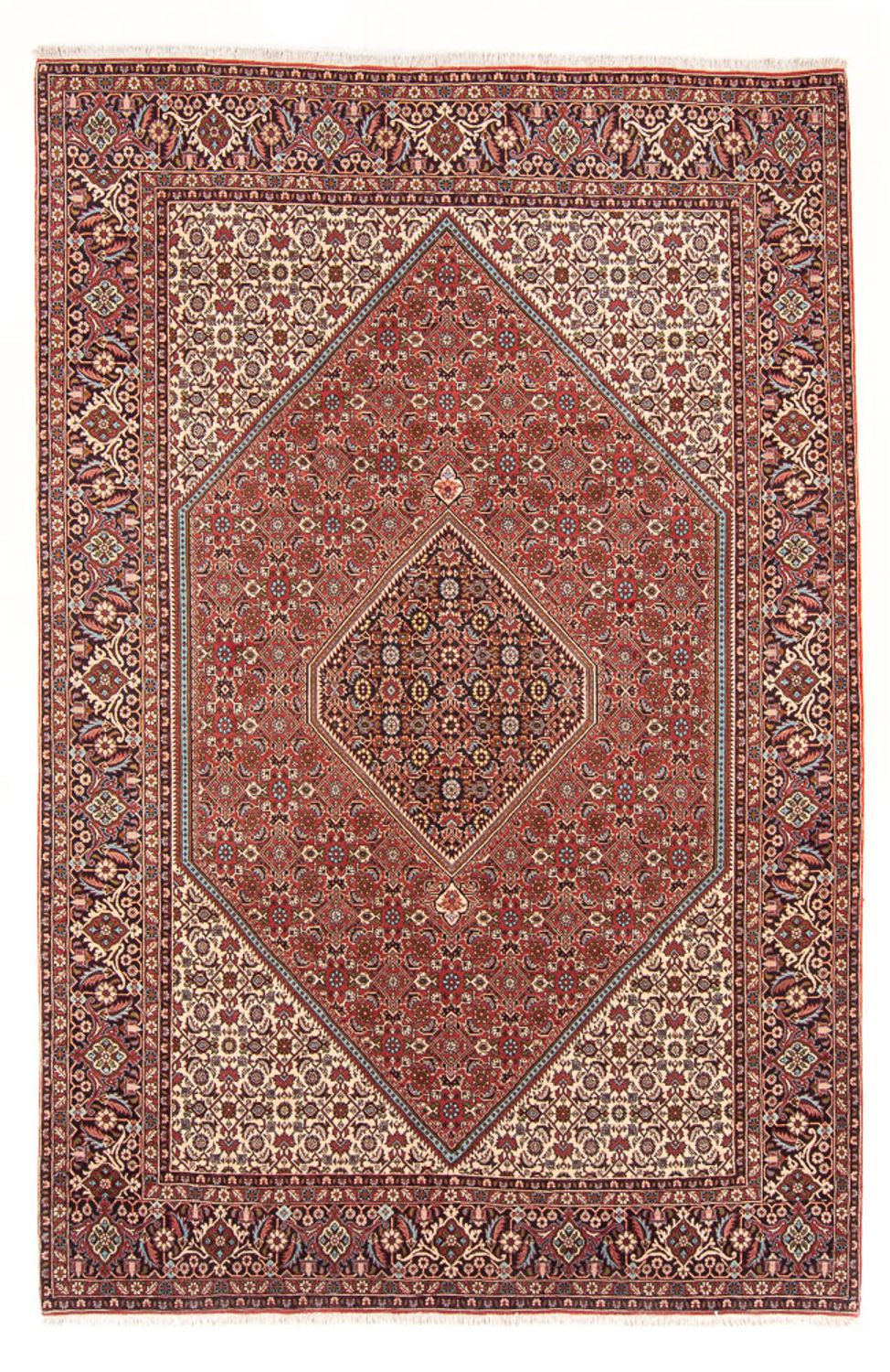 Perser Rug - Bidjar - 307 x 203 cm - red