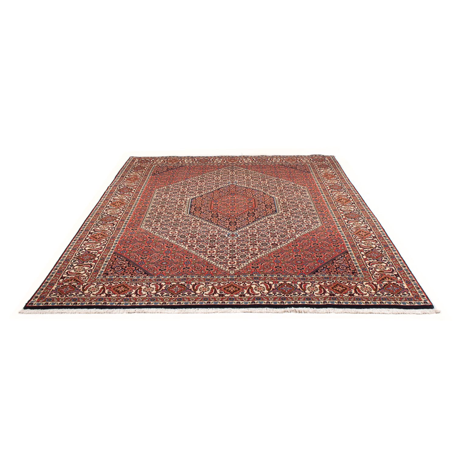 Tapis persan - Bidjar - 303 x 200 cm - rouge