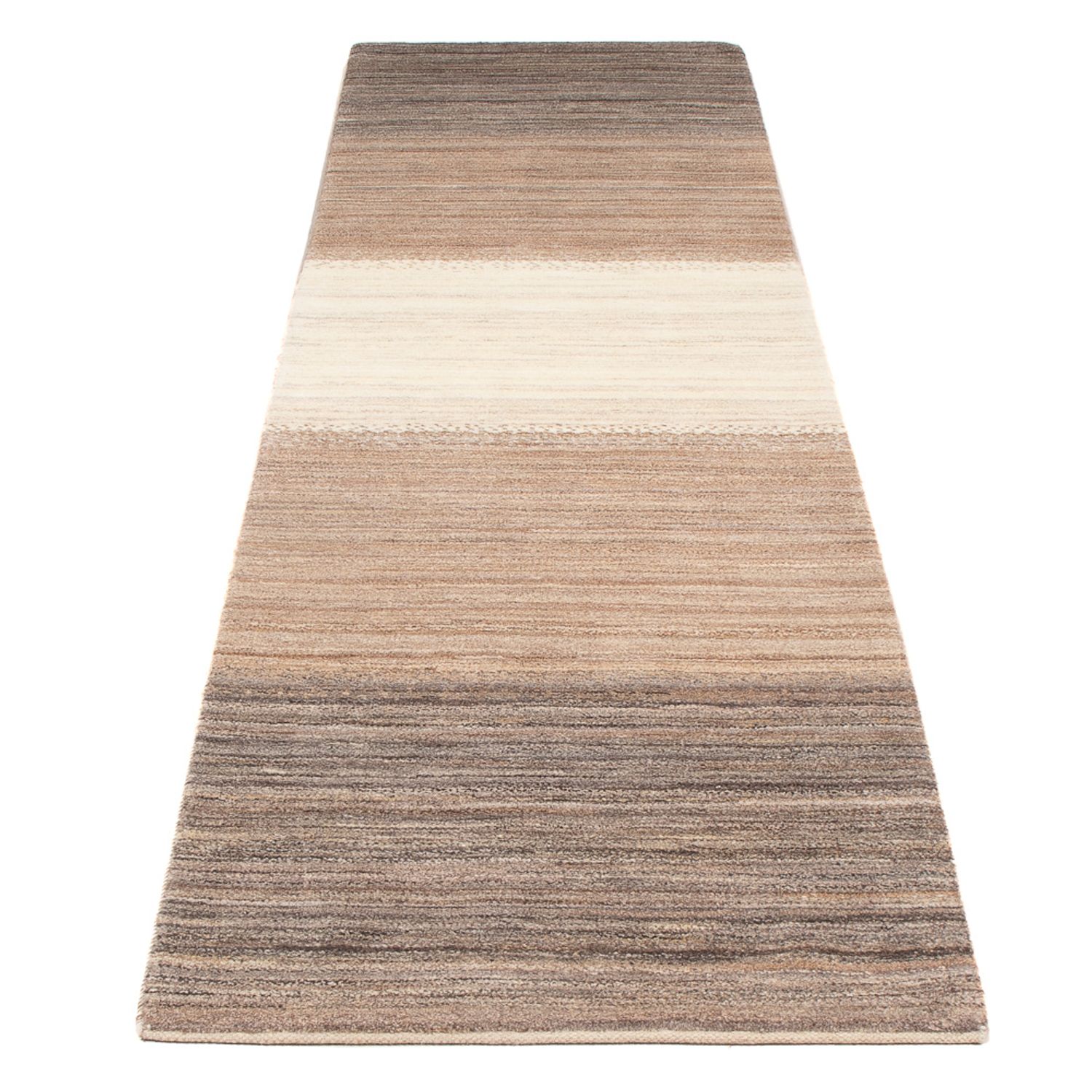 Tapis de couloir Tapis Gabbeh - Persan - 296 x 78 cm - naturel