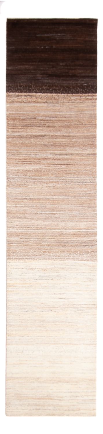 Tappeto corsia Tappeto Gabbeh - Persero - 342 x 78 cm - naturale