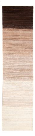 Tapis de couloir Tapis Gabbeh - Persan - 340 x 78 cm - naturel