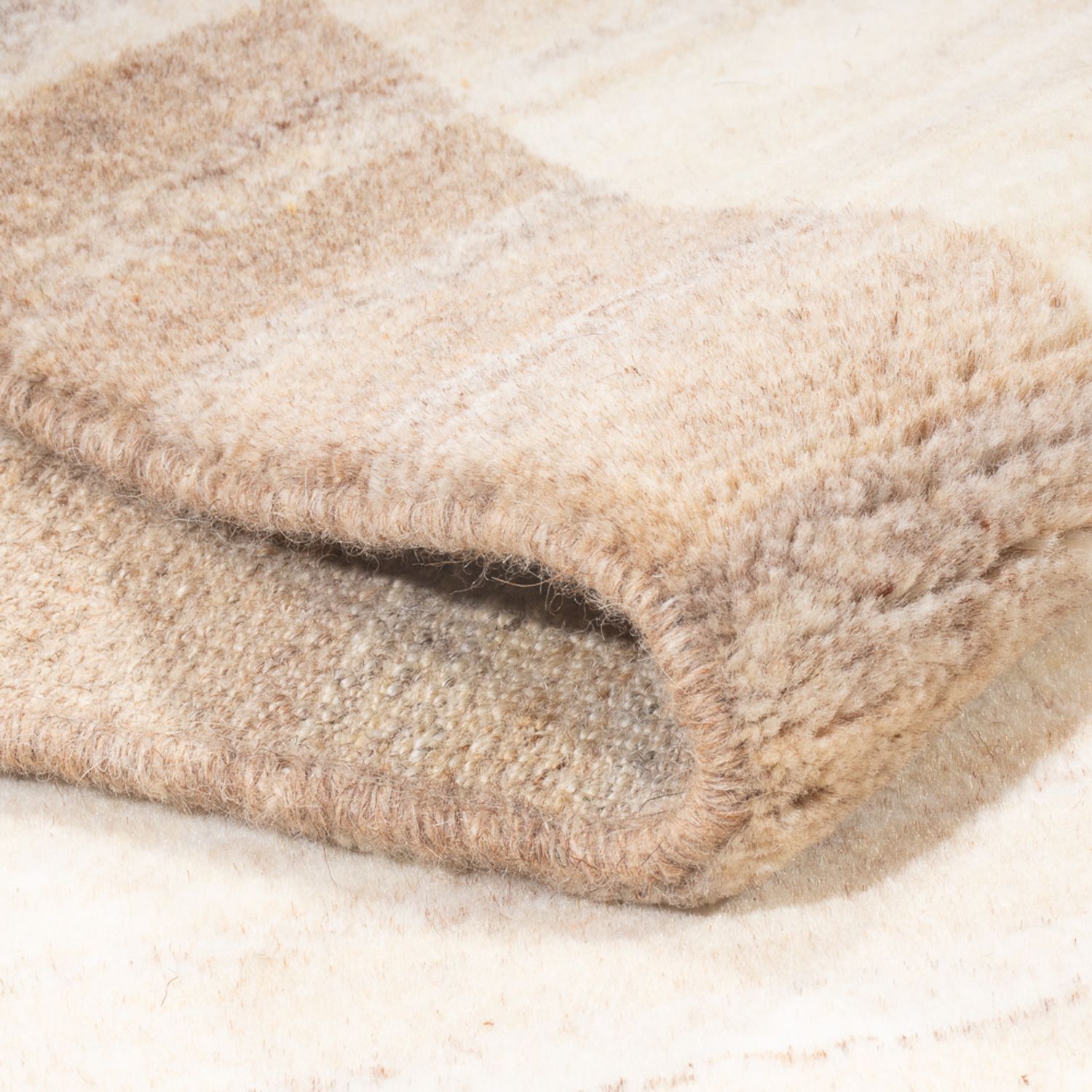 Tappeto corsia Tappeto Gabbeh - Persero - 203 x 82 cm - naturale