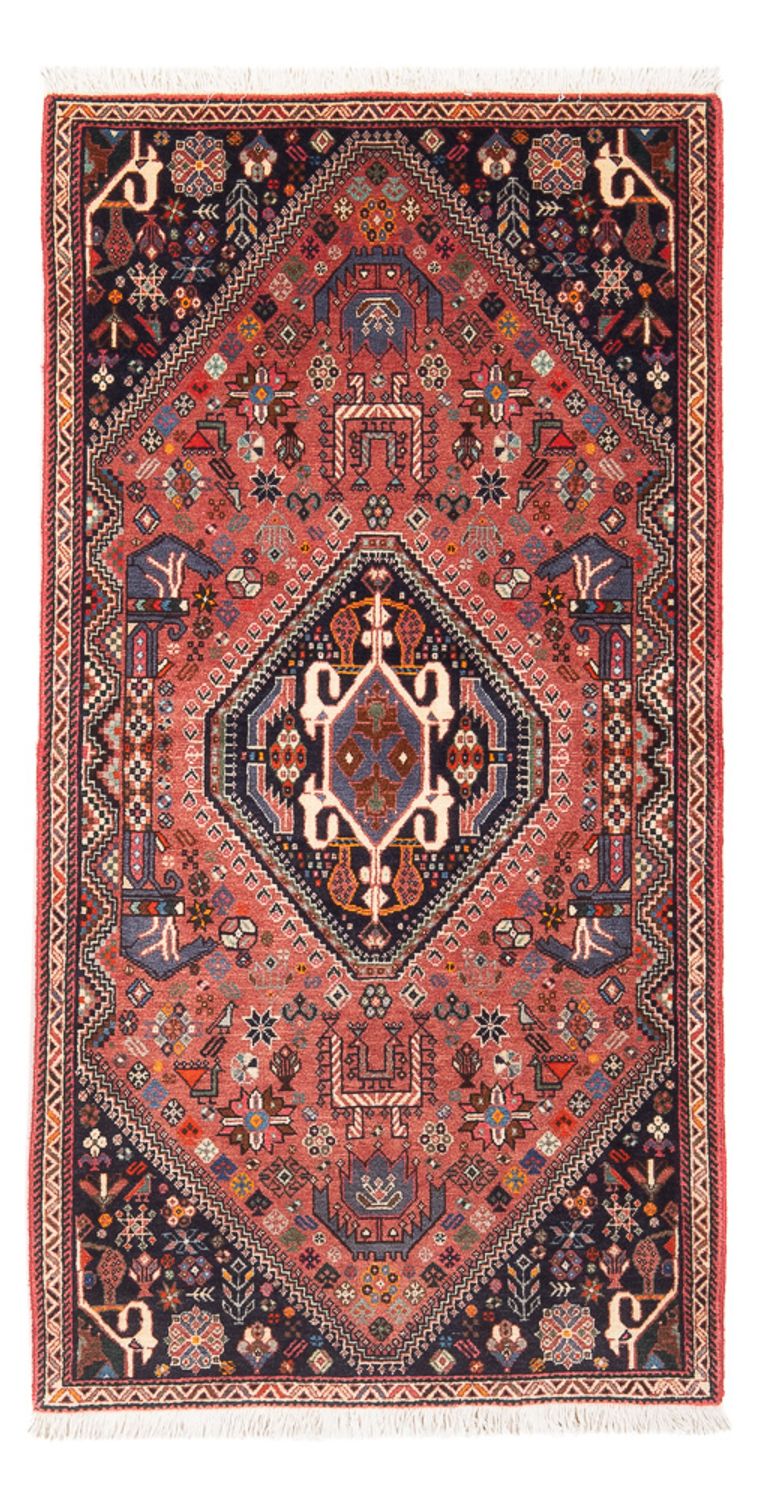 Tapis persan - Nomadic - 144 x 70 cm - rouge