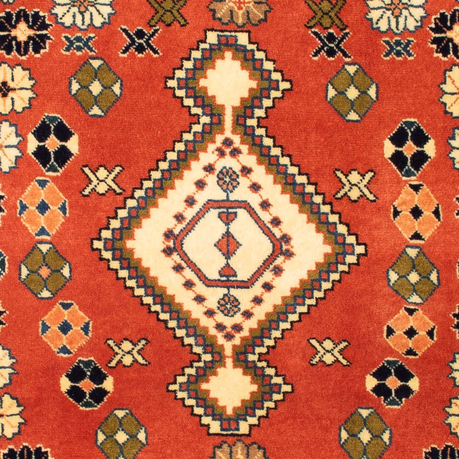 Gabbeh Teppich - Kaschkuli Perser - 117 x 80 cm - rot