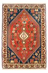 Tapis Gabbeh - Persan Kashkuli - 117 x 80 cm - rouge