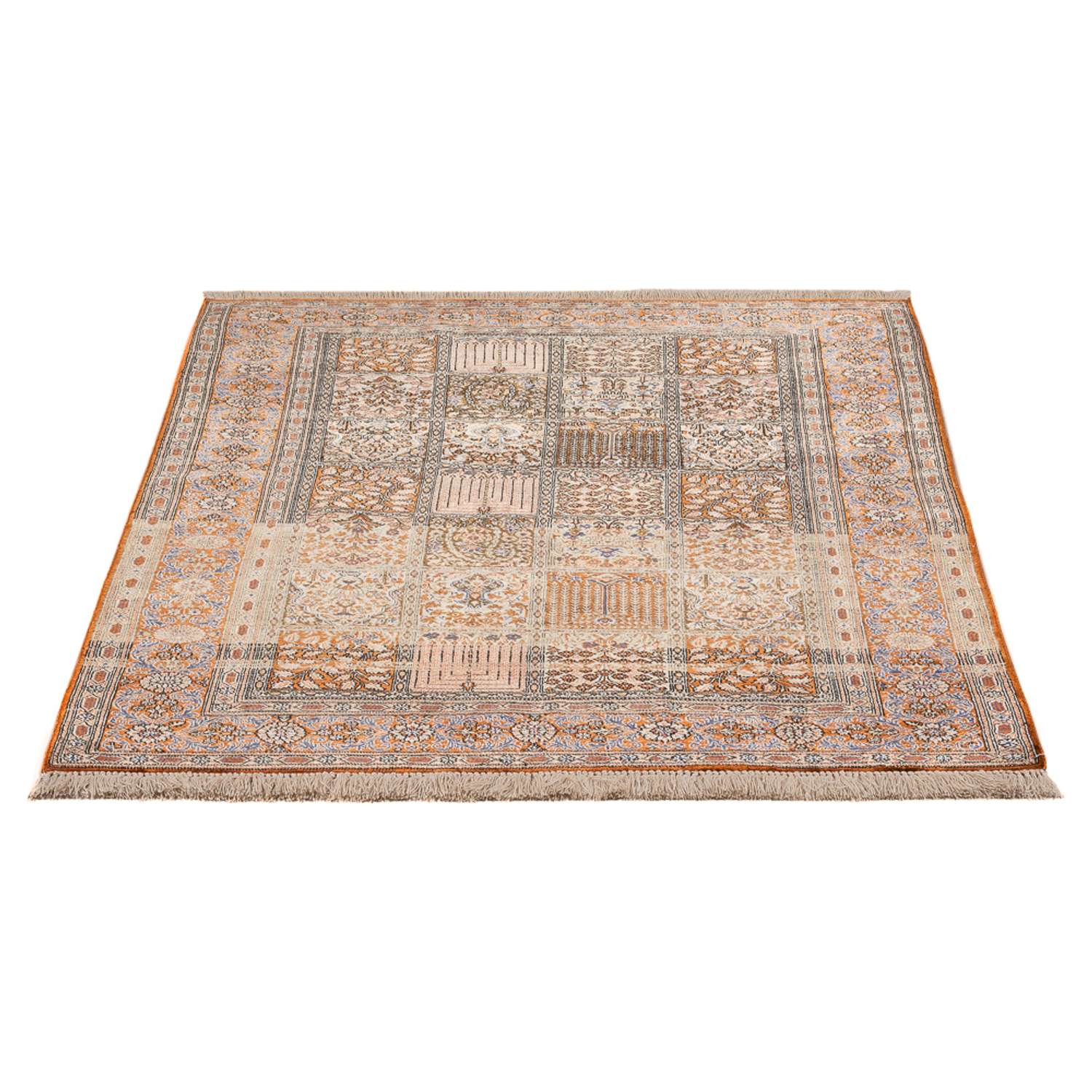 Hedvábný koberec - Ghom Silk - Premium - 148 x 100 cm - vícebarevné