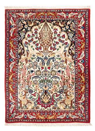 Tapete Persa - Isfahan - Premium - 100 x 75 cm - creme