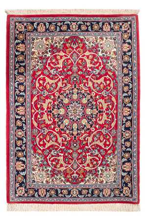 Tappeto Persero - Isfahan - Premio - 110 x 75 cm - rosso