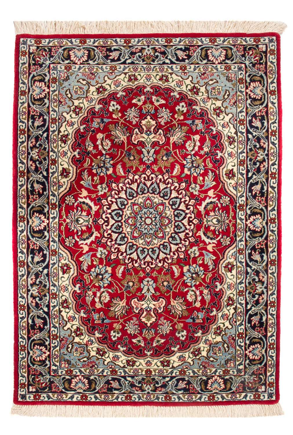 Perserteppich - Isfahan - Premium - 108 x 70 cm - rot