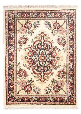 Tapis persan - Classique - 95 x 65 cm - crème