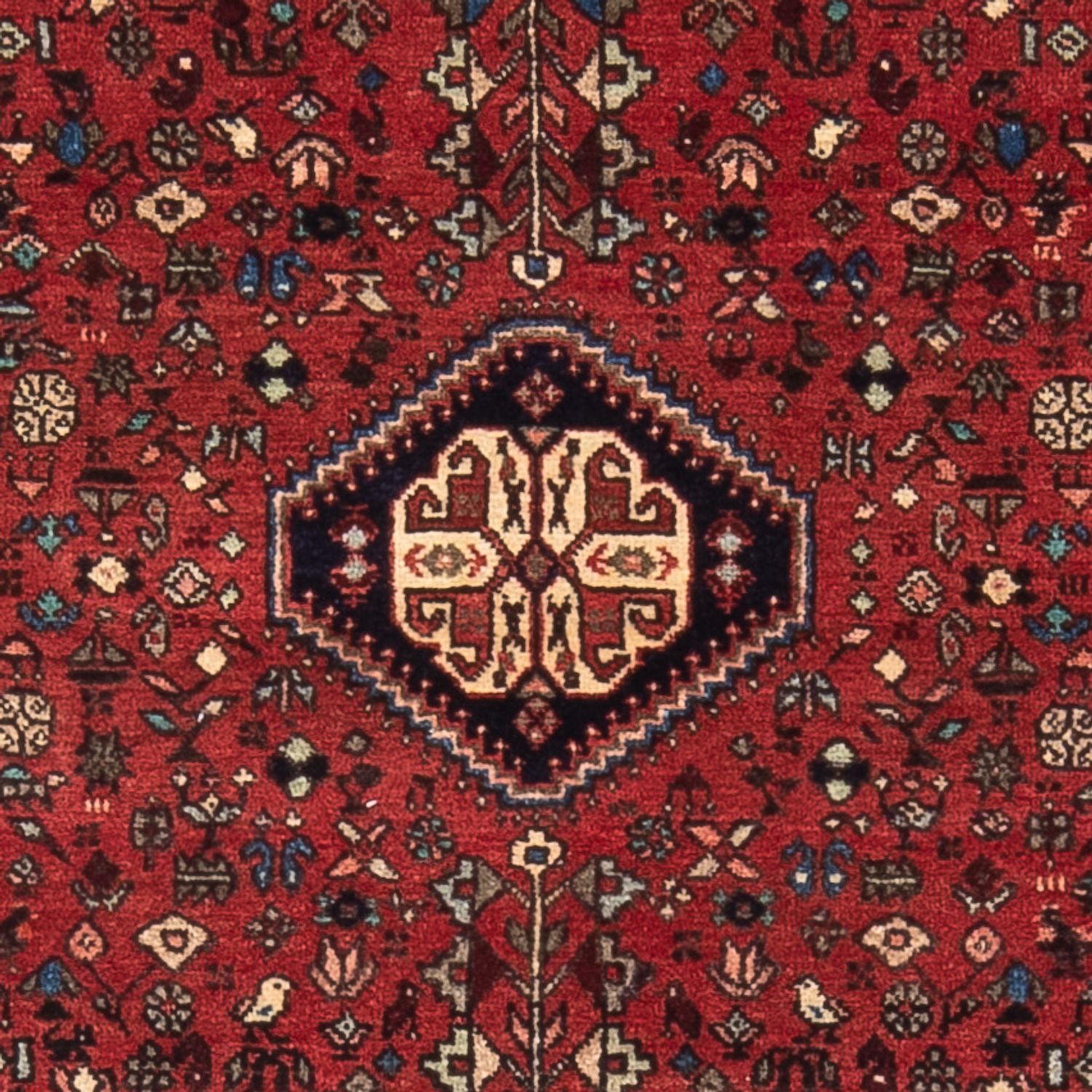 Alfombra persa - Nómada - 140 x 100 cm - rojo