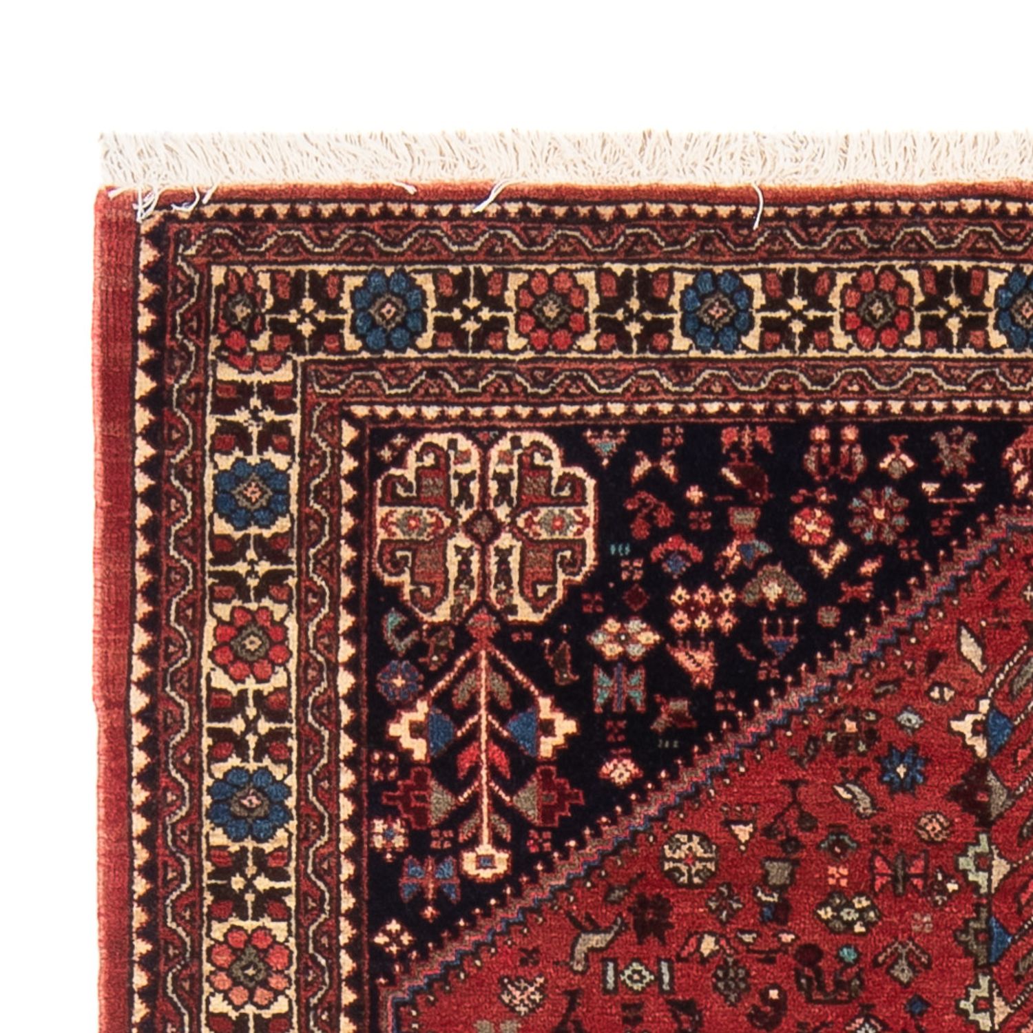 Tapis persan - Nomadic - 140 x 100 cm - rouge