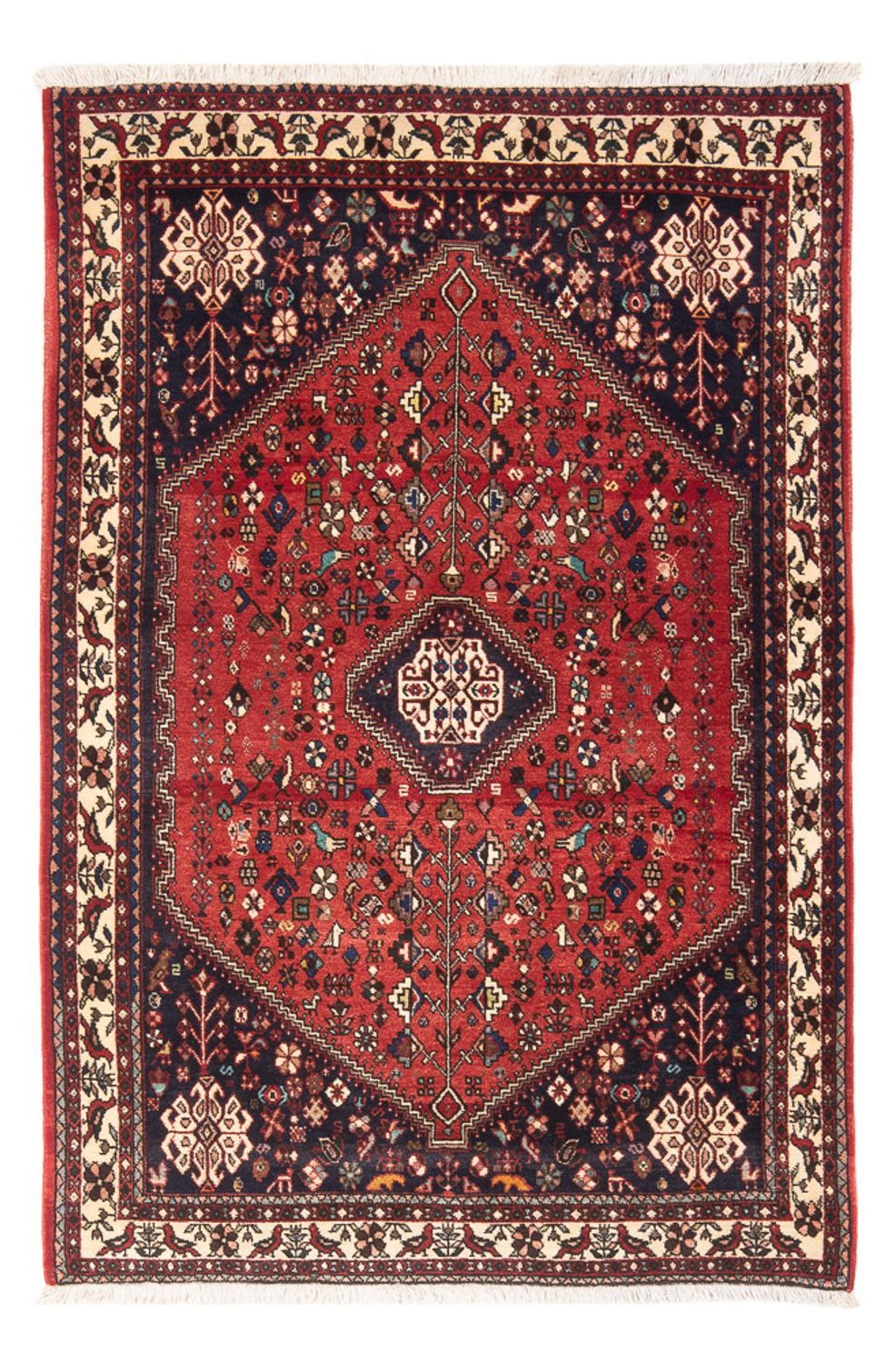 Perserteppich - Nomadic - 162 x 108 cm - rot