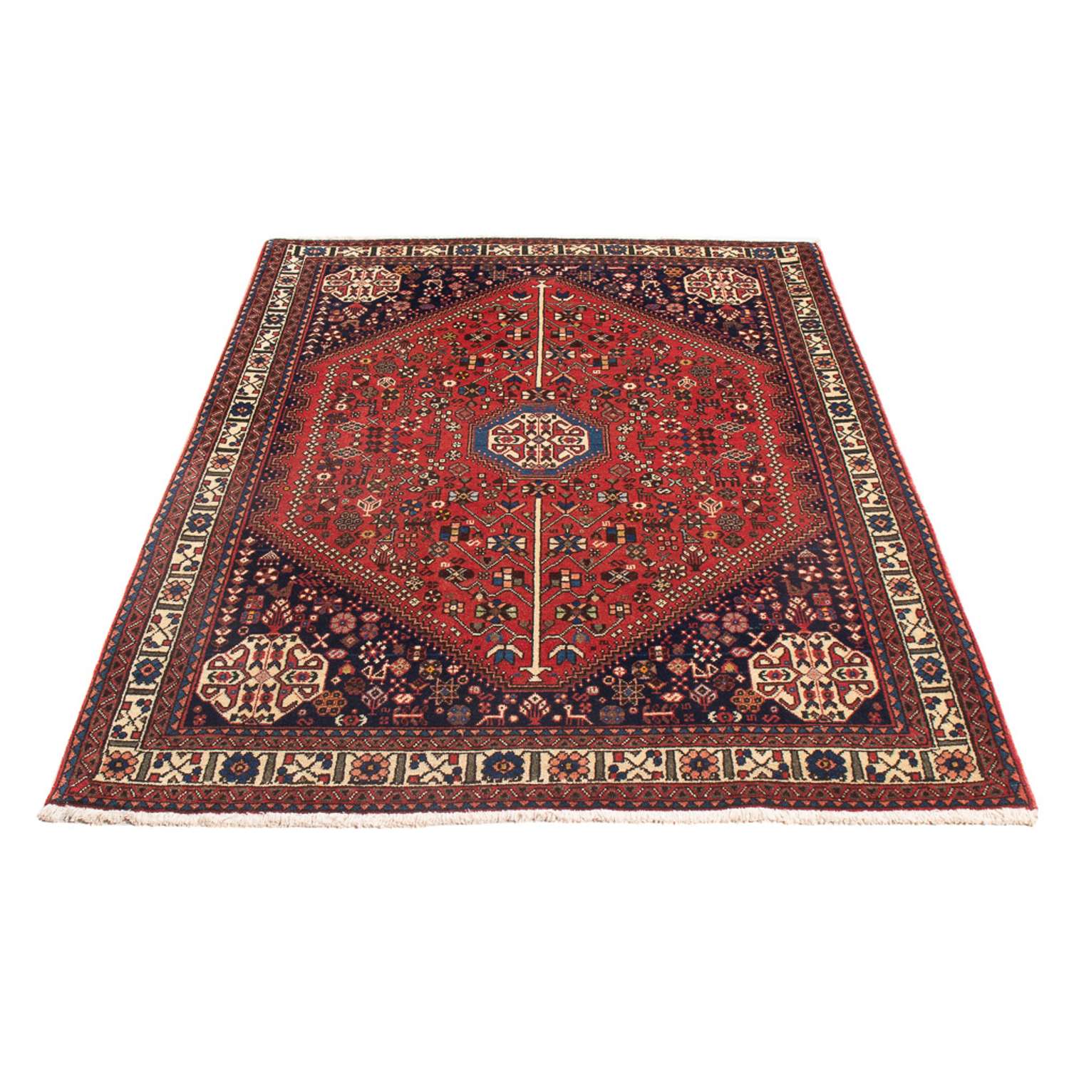 Perzisch Tapijt - Nomadisch - 154 x 107 cm - rood