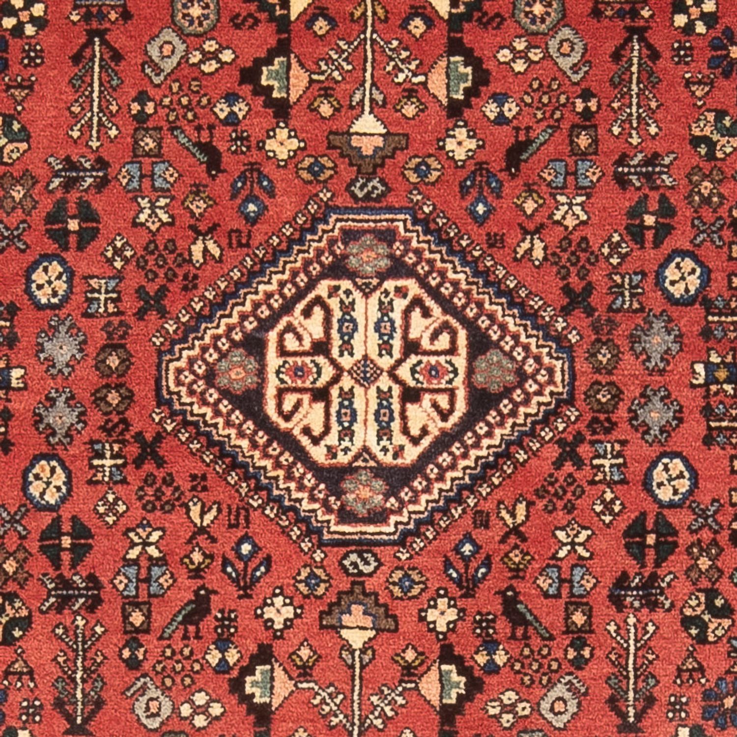 Tapis persan - Nomadic - 161 x 108 cm - rouge