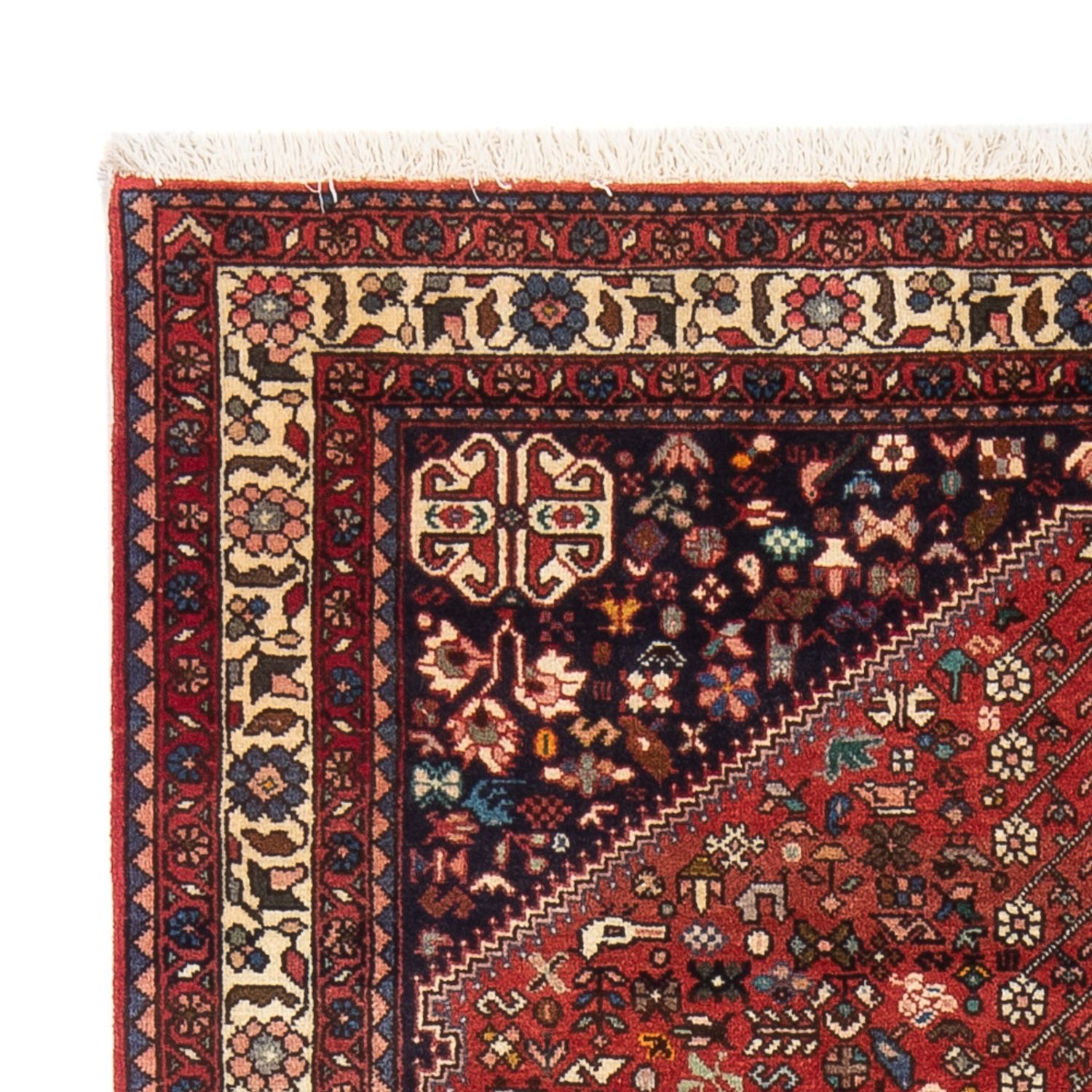 Tapis persan - Nomadic - 147 x 106 cm - rouge