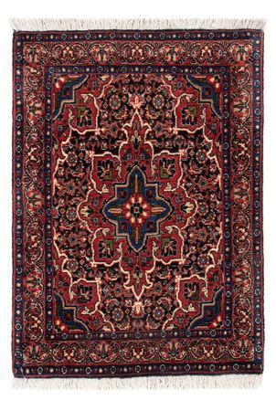 Tapis persan - Bidjar - 72 x 50 cm - bleu foncé