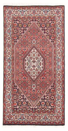 Perzisch tapijt - Bijar - Koninklijk - 151 x 80 cm - rood