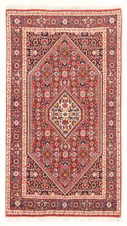 Perski dywan - Bijar - Royal - 145 x 84 cm - czerwony