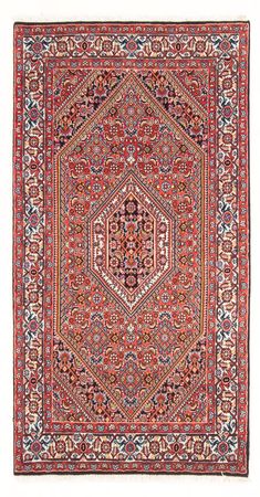 Tapis persan - Bidjar - 147 x 82 cm - rouge