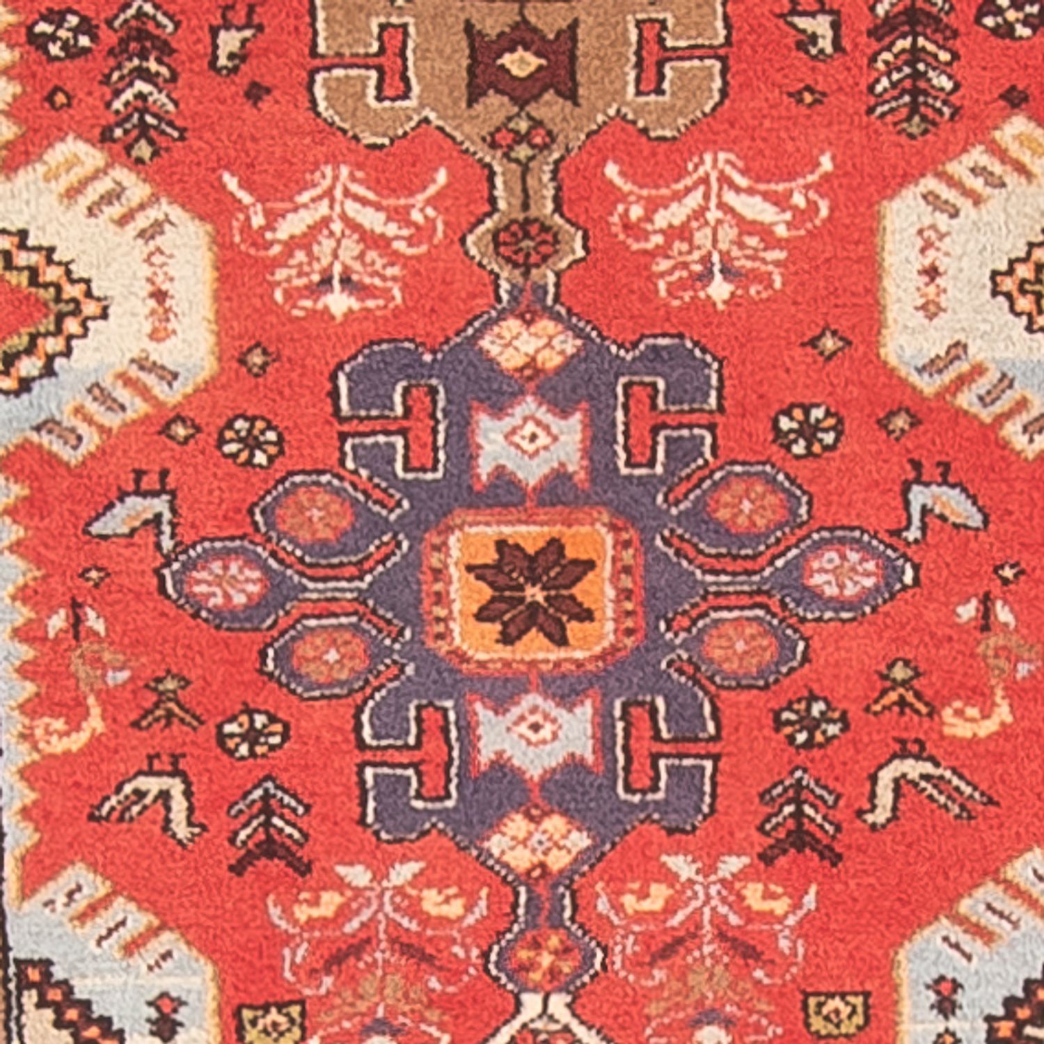 Runner Perser Rug - Nomadic - 395 x 87 cm - red