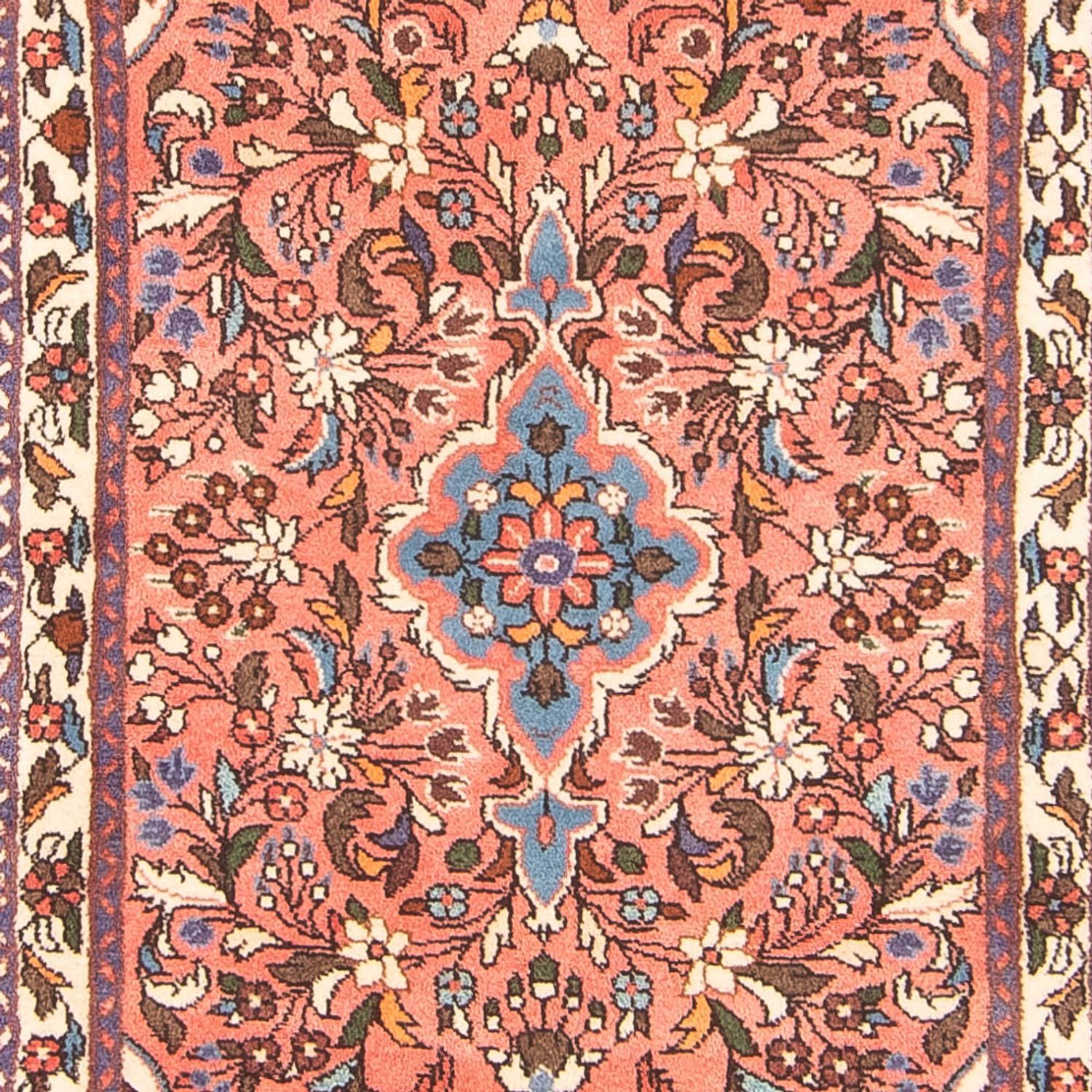 Alfombra de pasillo Alfombra persa - Nómada - 385 x 77 cm - rojo