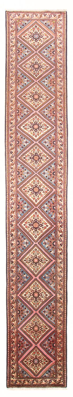 Tapis de couloir Tapis persan - Nomadic - 397 x 66 cm - multicolore