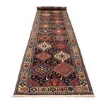 Tapis de couloir Tapis persan - Nomadic - 382 x 82 cm - bleu foncé