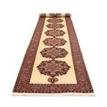 Loper Perzisch tapijt - Bijar - Koninklijk - 390 x 90 cm - beige