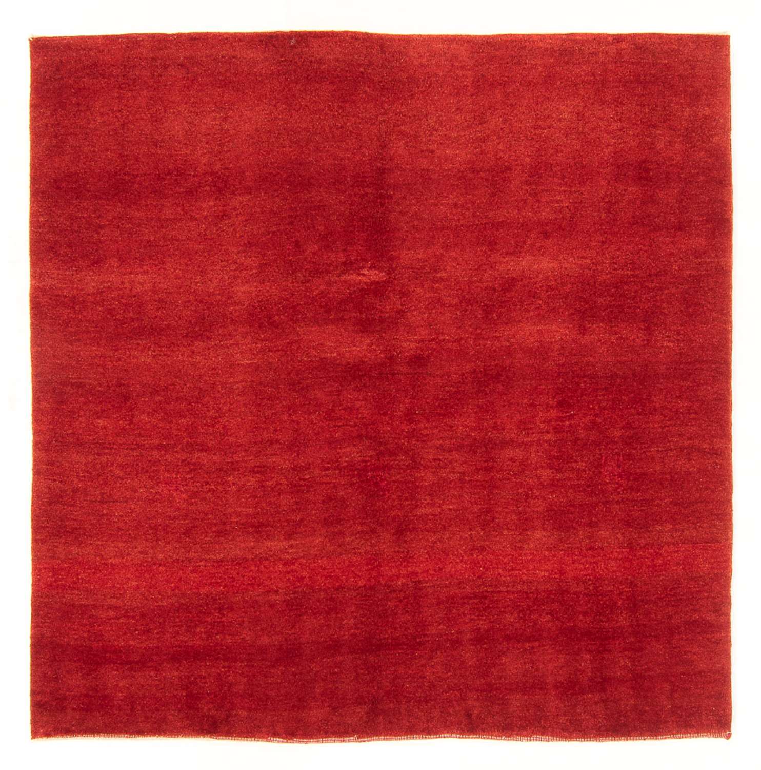 Gabbeh-matta - persisk kvadrat  - 168 x 168 cm - röd
