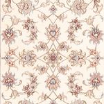 Tappeto corsia Tappeto Persero - Tabriz - Reale - 296 x 86 cm - crema