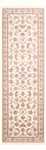 Alfombra de pasillo Alfombra Persa - Tabriz - Real - 298 x 91 cm - crema