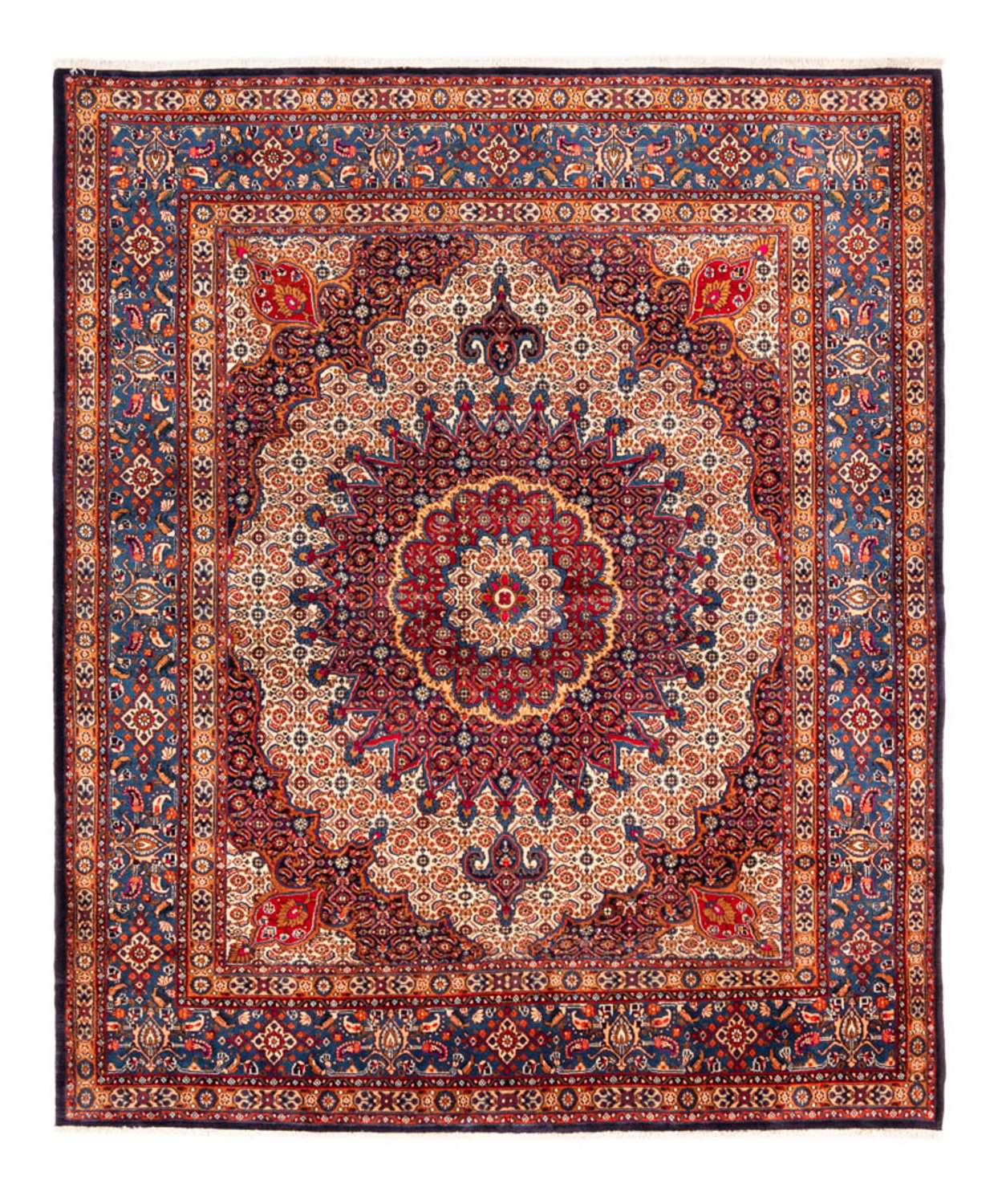 Tapis persan - Classique - 262 x 217 cm - rouge