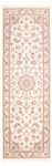 Løper Persisk teppe - Tabriz - Royal - 250 x 80 cm - krem