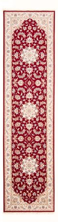 Loper Perzisch tapijt - Tabriz - Royal - 305 x 80 cm - rood