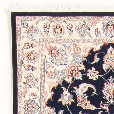 Tapis de couloir Tapis persan - Tabriz - Royal - 252 x 81 cm - bleu foncé