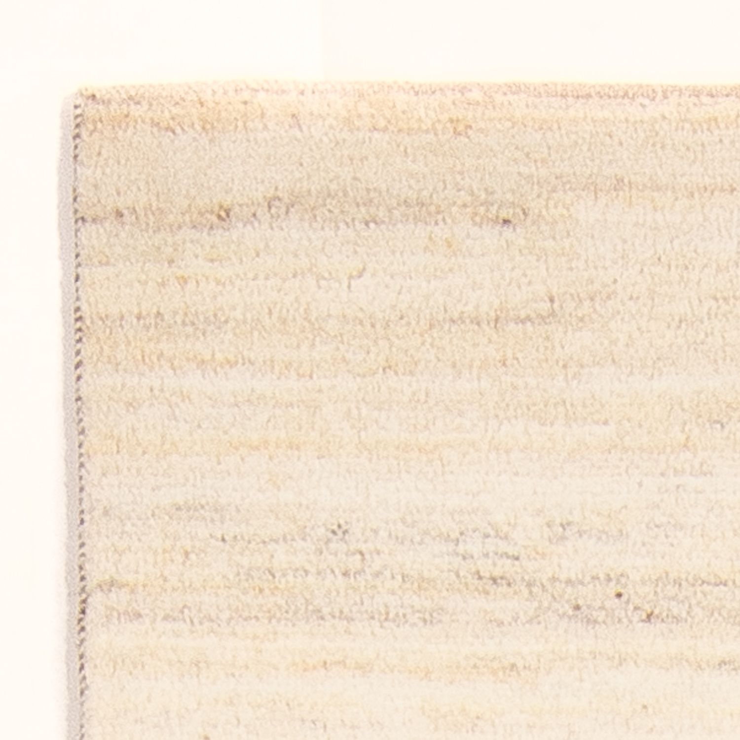 Tappeto corsia Tappeto Gabbeh - Persero - 243 x 72 cm - crema