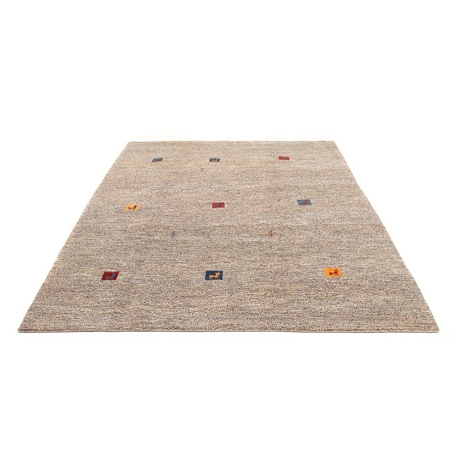 Alfombra Gabbeh - Persa - 243 x 178 cm - natural