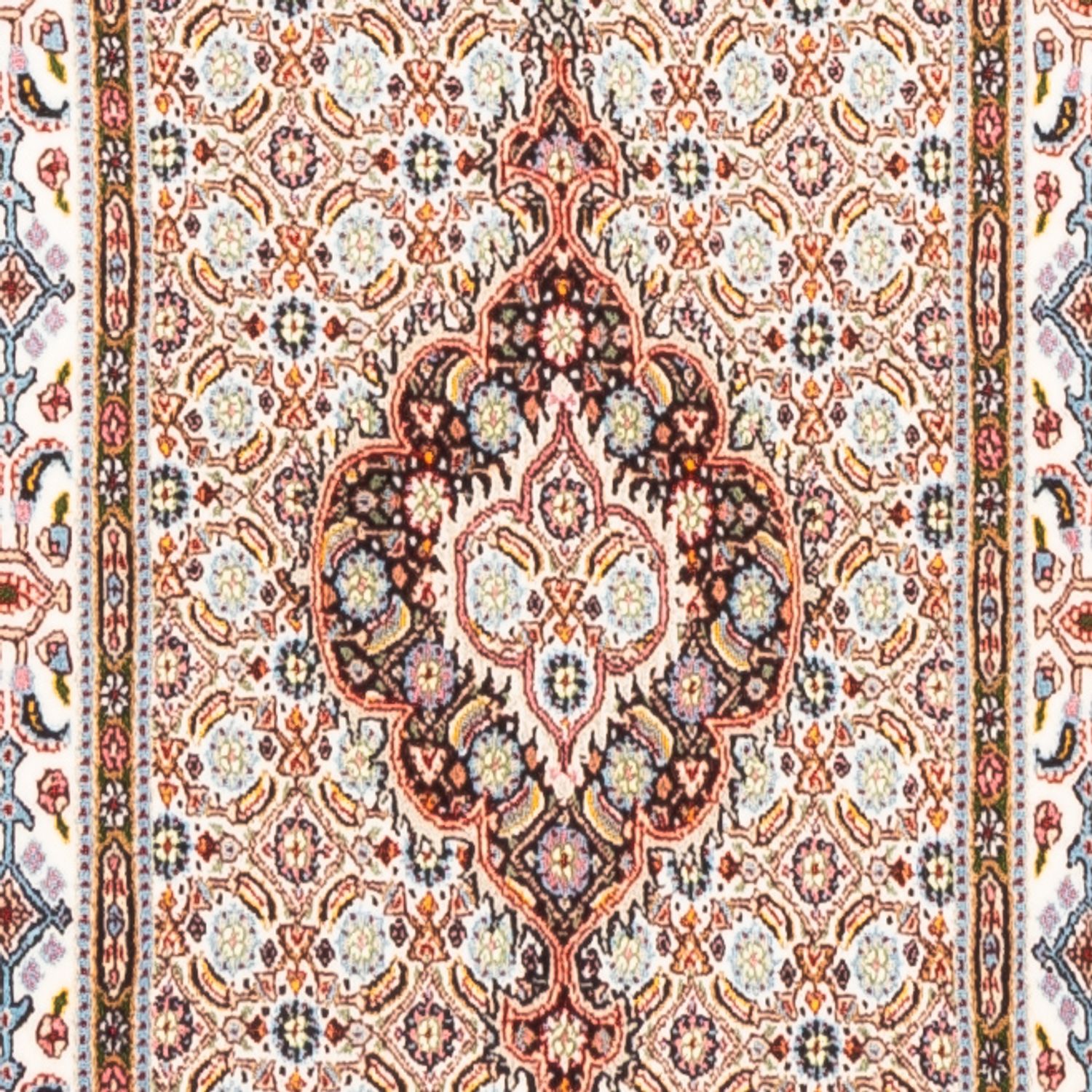 Tapis de couloir Tapis persan - Classique - 242 x 76 cm - crème