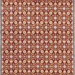 Tapis persan - Classique - 147 x 93 cm - rouge