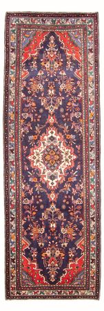 Tapis de couloir Tapis persan - Nomadic - 315 x 108 cm - bleu foncé