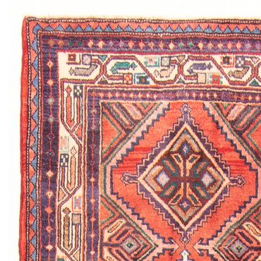 Tapis de couloir Tapis persan - Nomadic - 355 x 101 cm - rouge