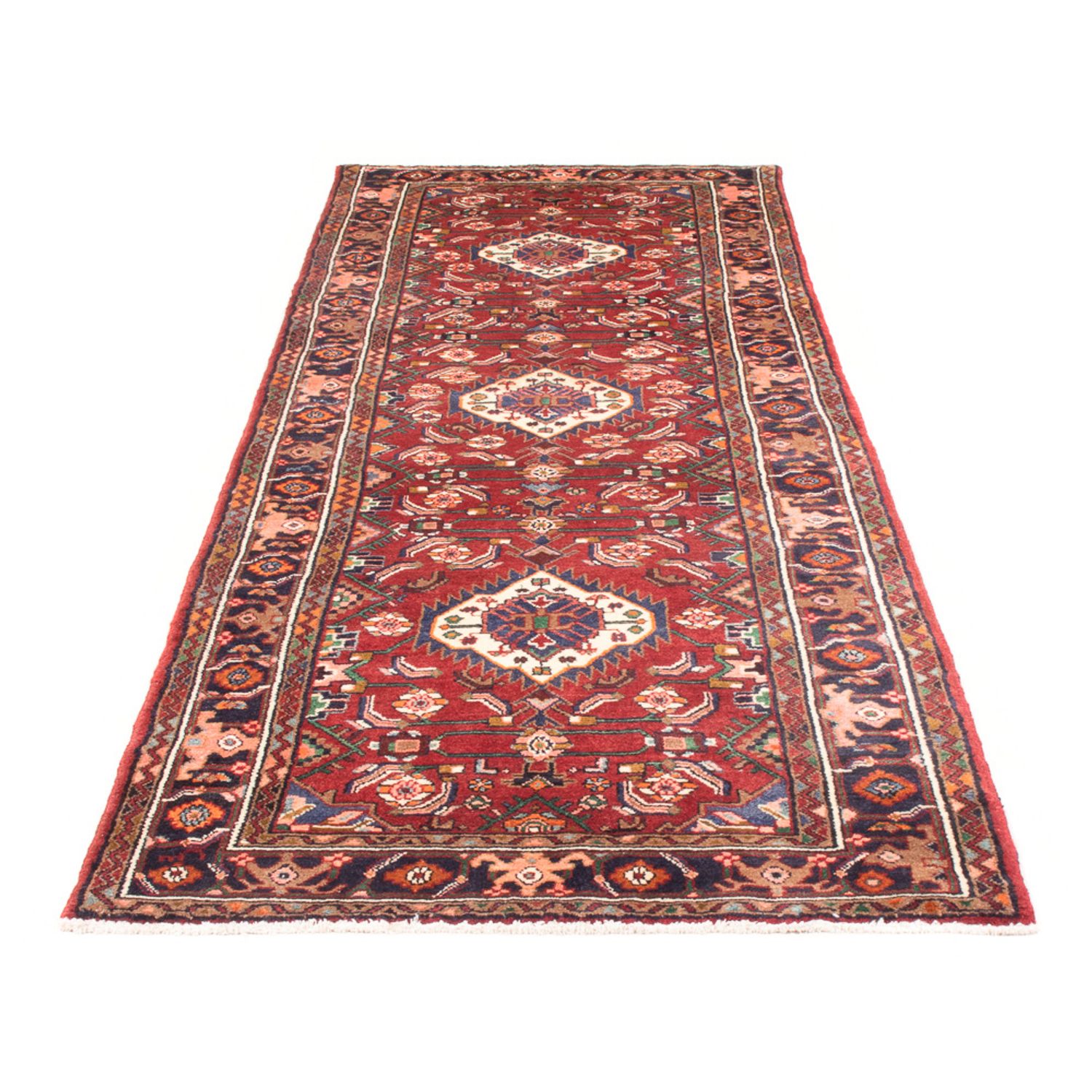 Loper Perzisch Tapijt - Nomadisch - 314 x 105 cm - rood