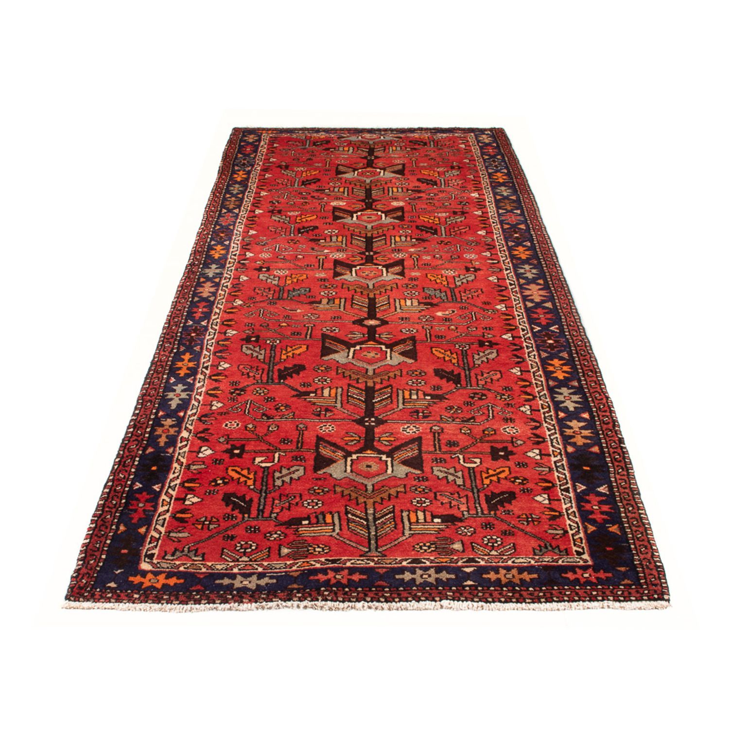 Runner Perser Rug - Bidjar - 300 x 106 cm - red