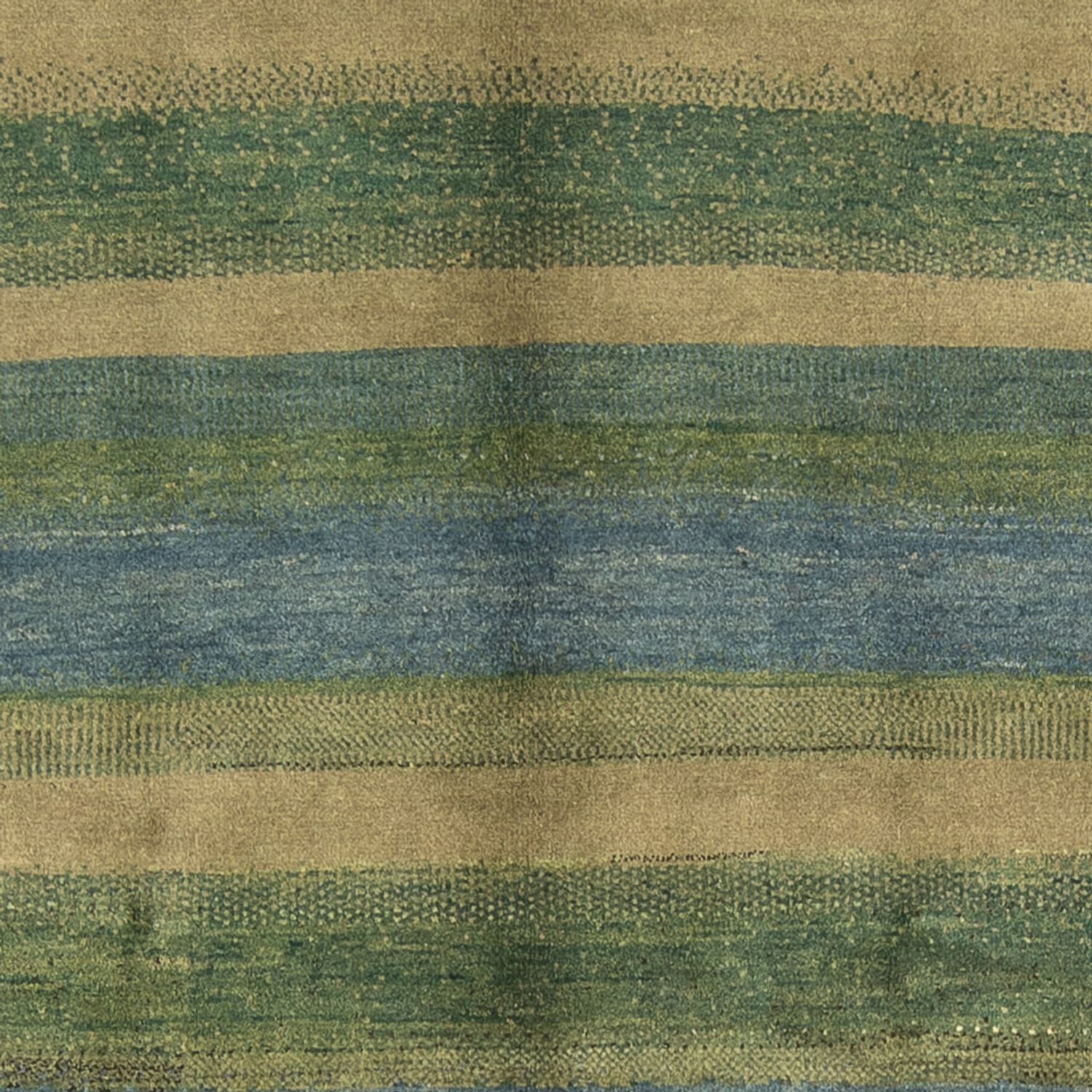 Alfombra Gabbeh - Persa - 208 x 150 cm - verde claro