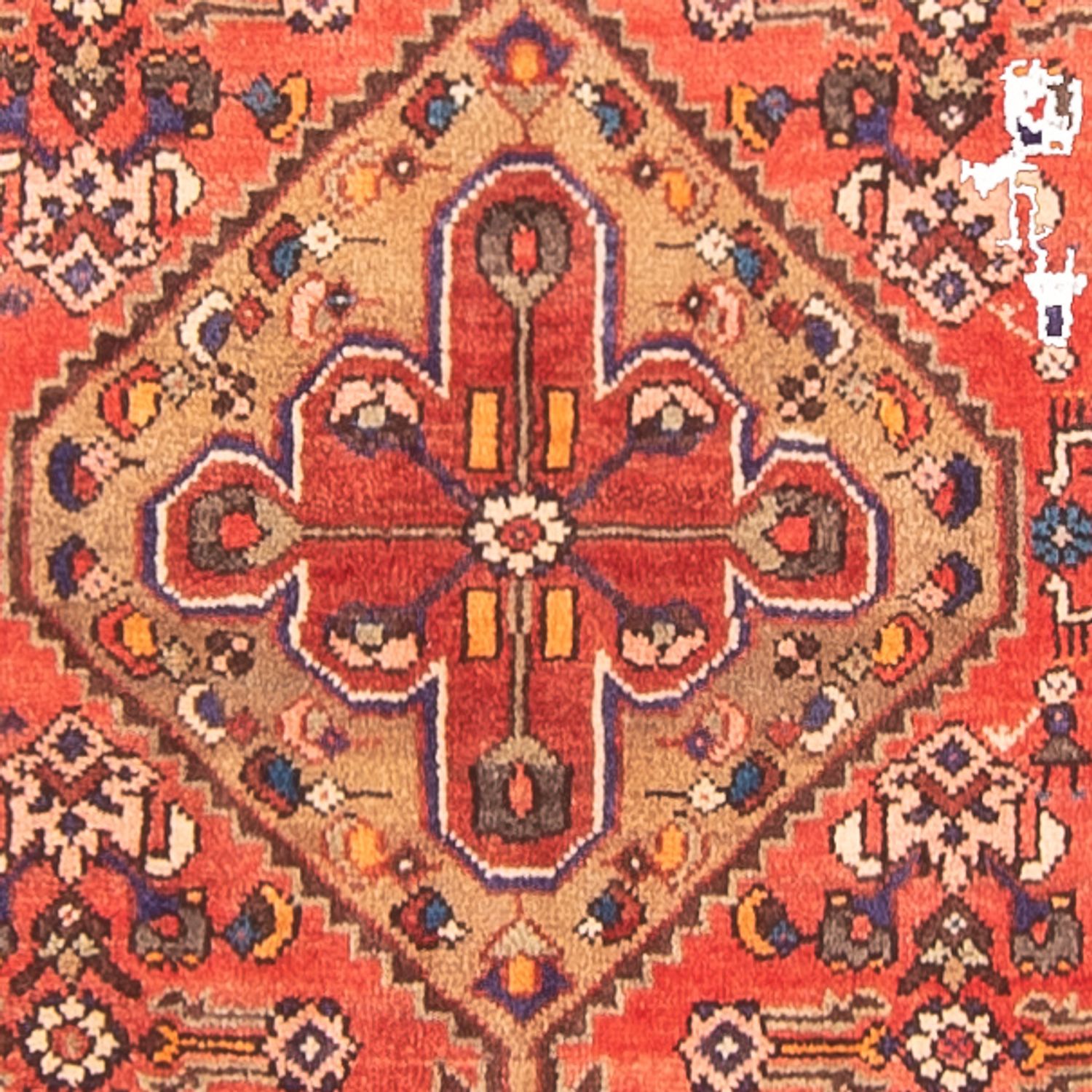 Läufer Perser - Nomadic - 375 x 102 cm - rot