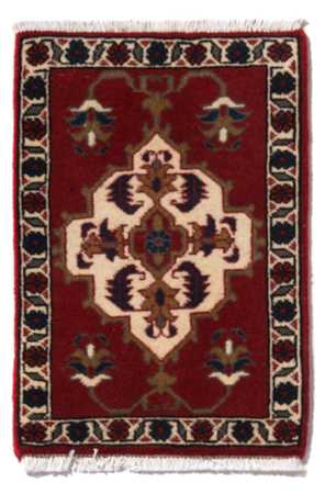 Tapis persan - Nomadic - 54 x 40 cm - multicolore