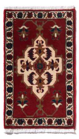 Tapis persan - Nomadic - 54 x 40 cm - multicolore