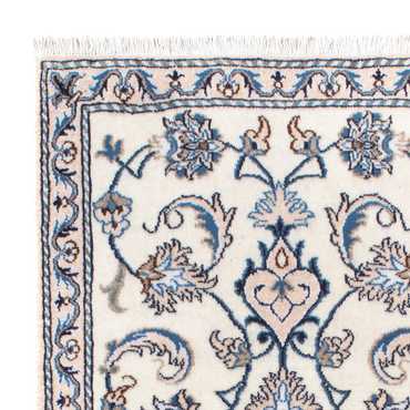 Tapis persan - Nain - 137 x 68 cm - crème